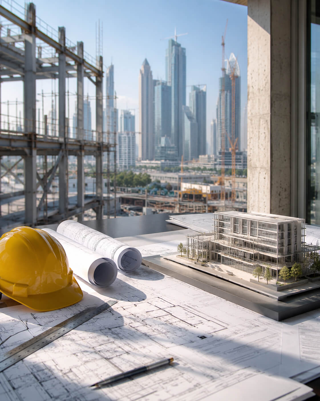 Building works